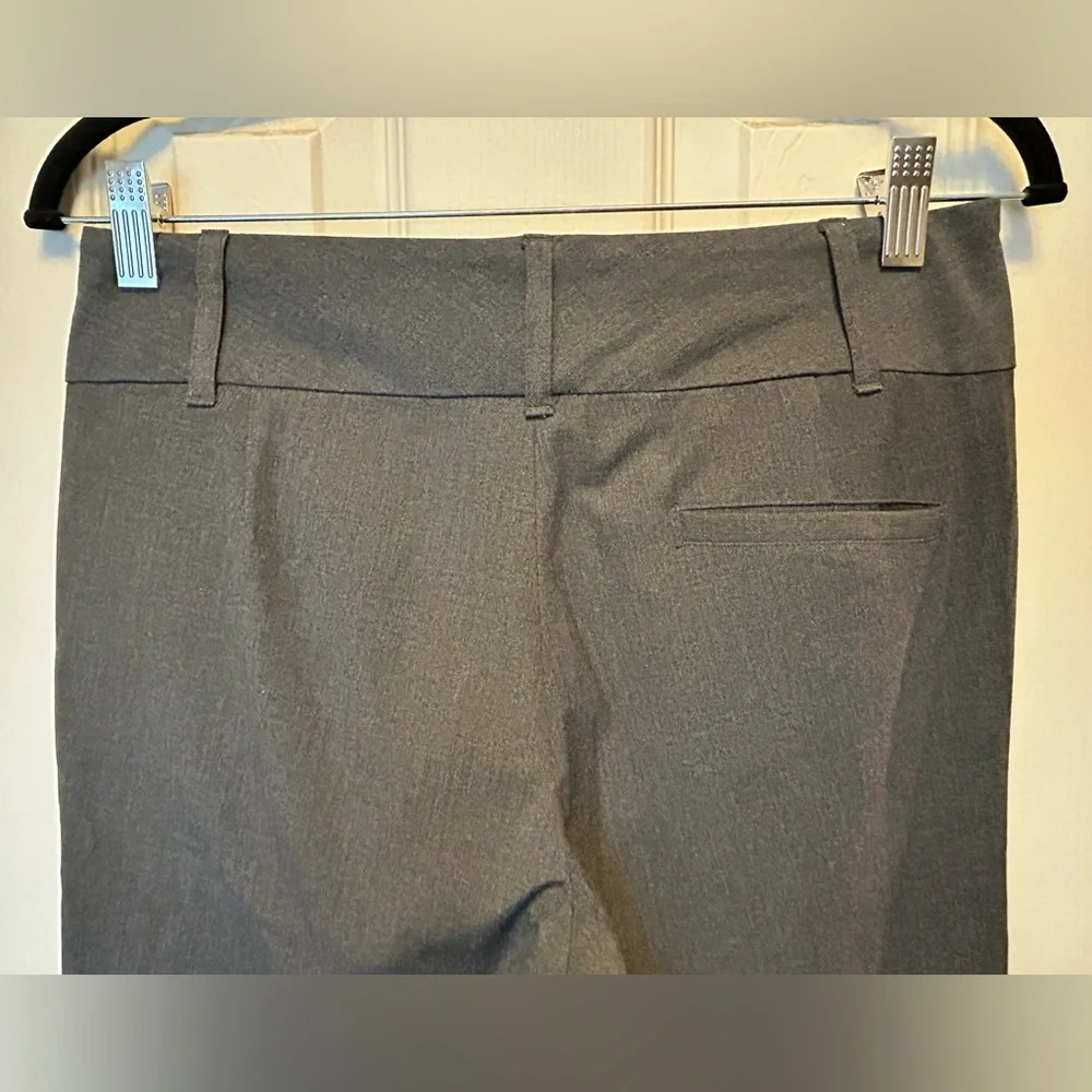 Old Navy Stretch Wide Leg Business Casual Career Dress Pant Trouser Gray Size 4